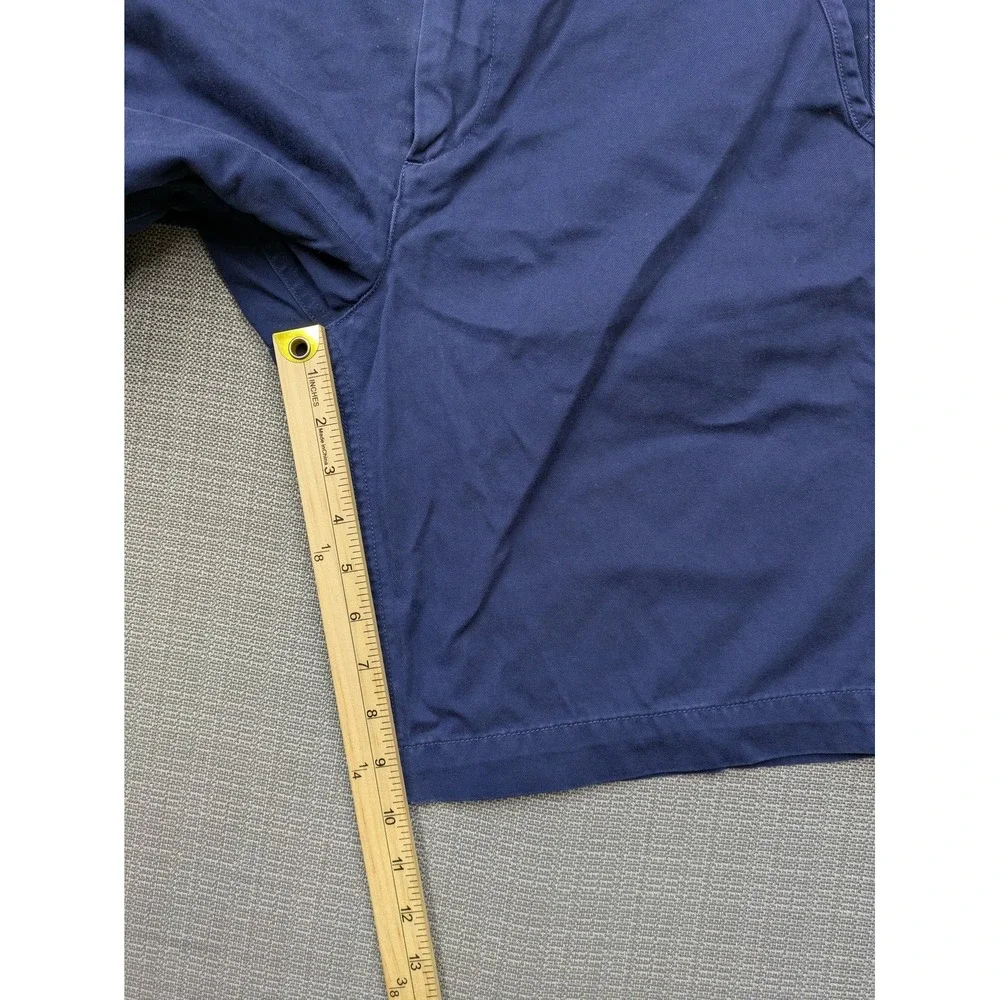 Polo Ralph Lauren Shorts Mens 31 Blue Relaxed Fit Chino Cotton 10 Inseam Casual